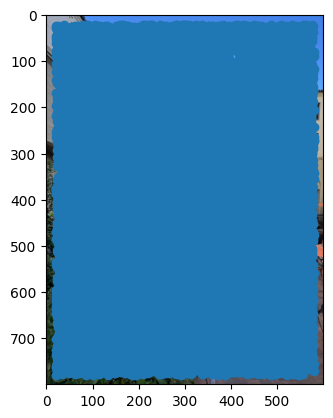 Harris corner detection without filtering